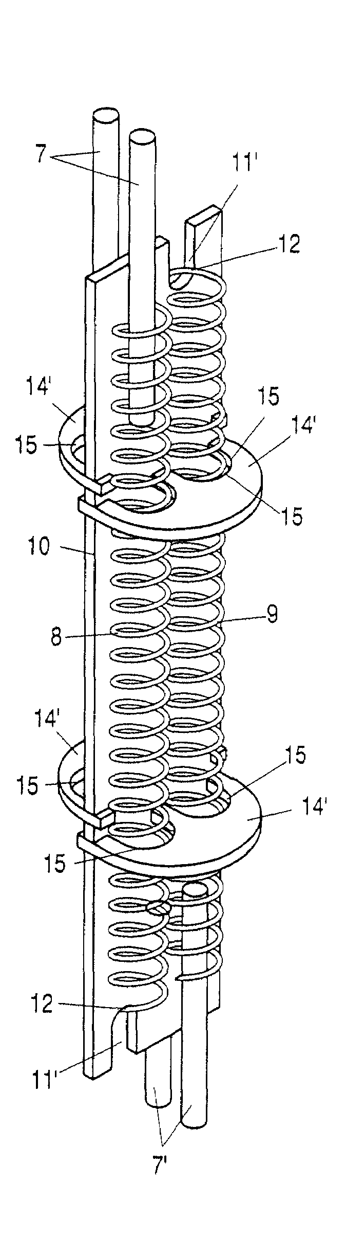 Compressed cartridge heater