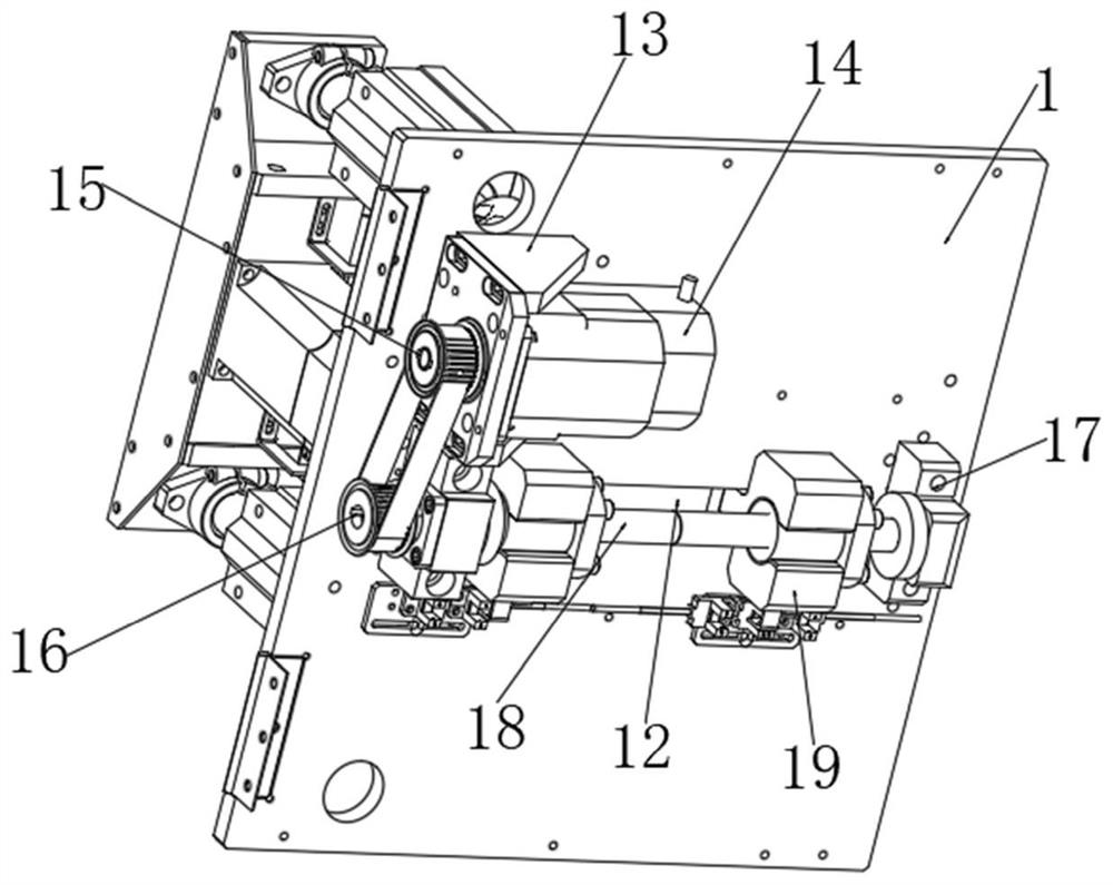 A film rolling device for smart blackboard display and its working method