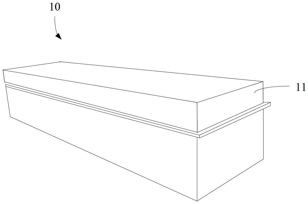 Heating plate of welding platform, manufacturing method of welding platform, and welding platform