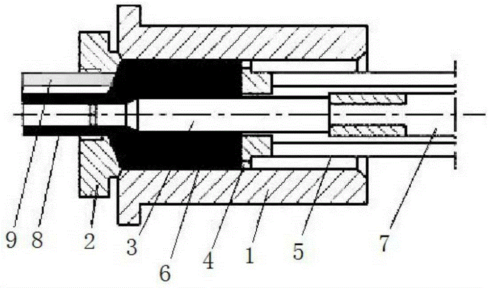 Manufacturing process of asymmetric seamless hollow profile