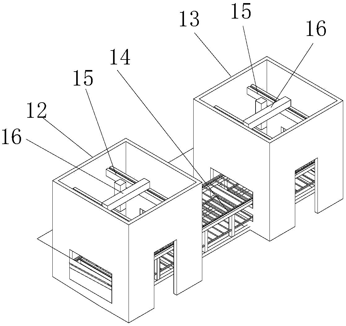 Full-automatic spraying device for wind power bolts, and working method thereof