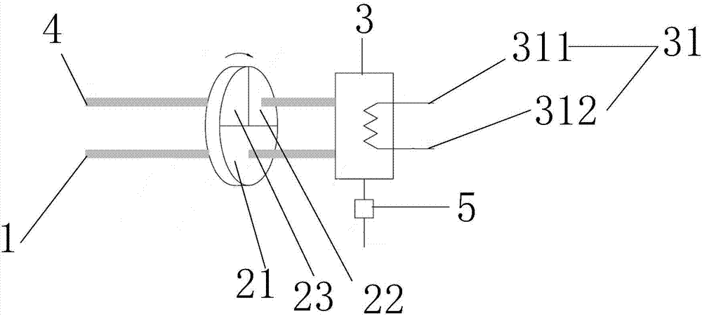 Flue gas heat recycling system