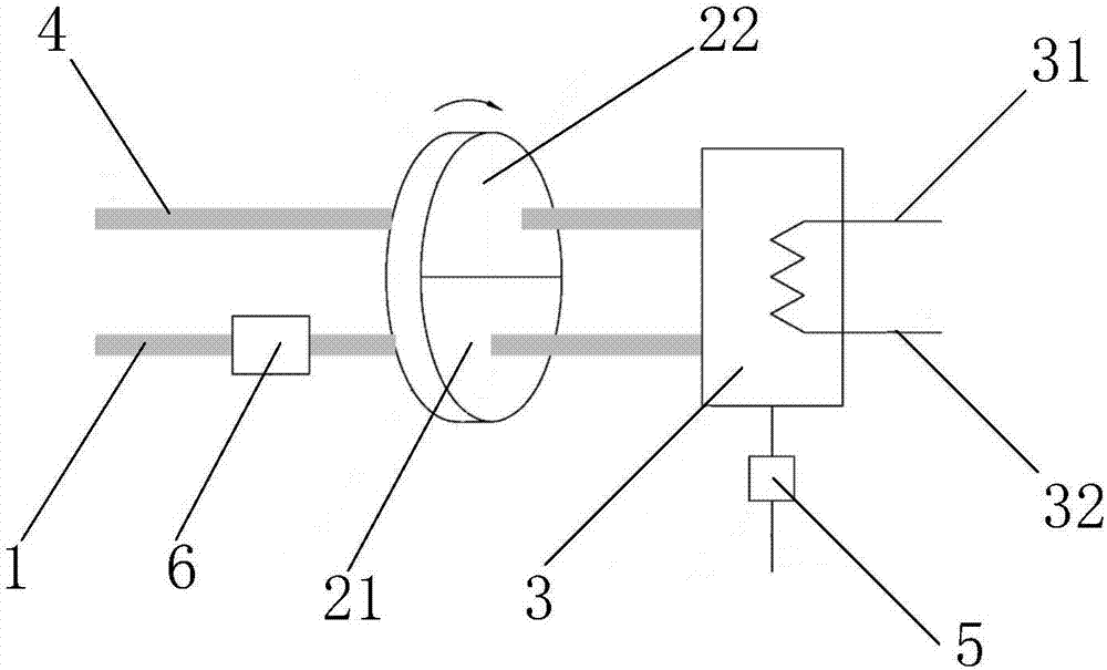 Flue gas heat recycling system