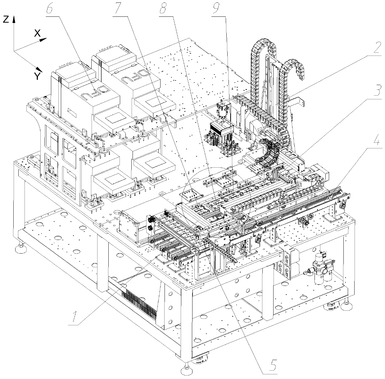 Automatic repetition measurement machine and method for main boards