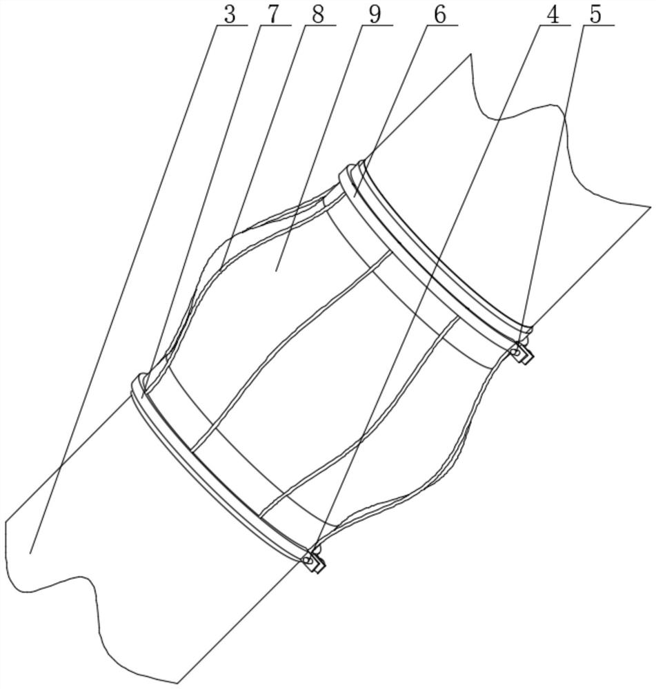 A sit-off bottom support rod device and operation method for deep-sea submersibles