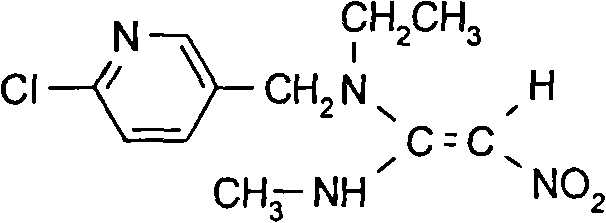 Nitenpyram and chlorpyrifos methyl contained synergia insecticidal composite and application thereof