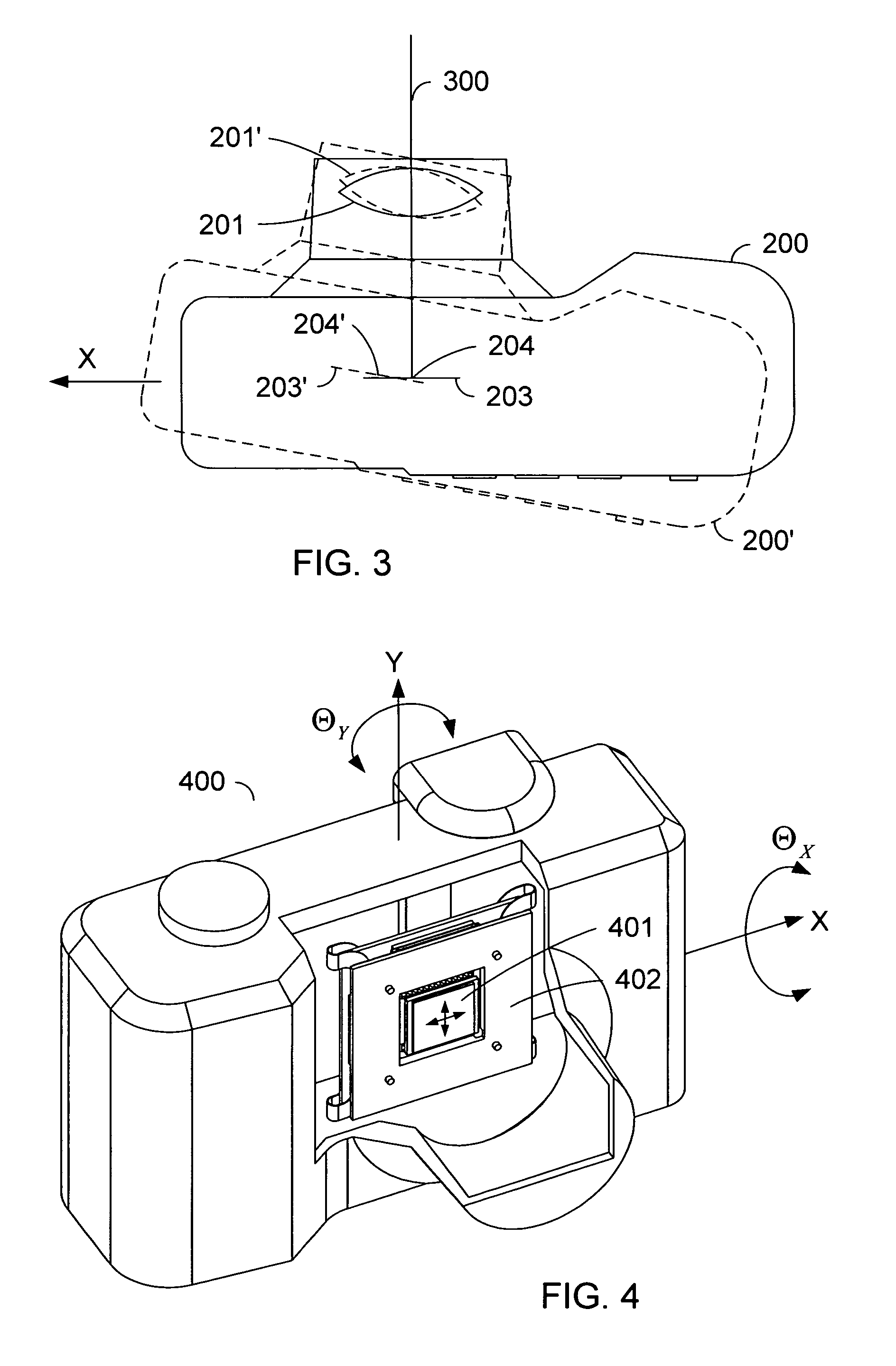 Flexible suspension for image stabilization