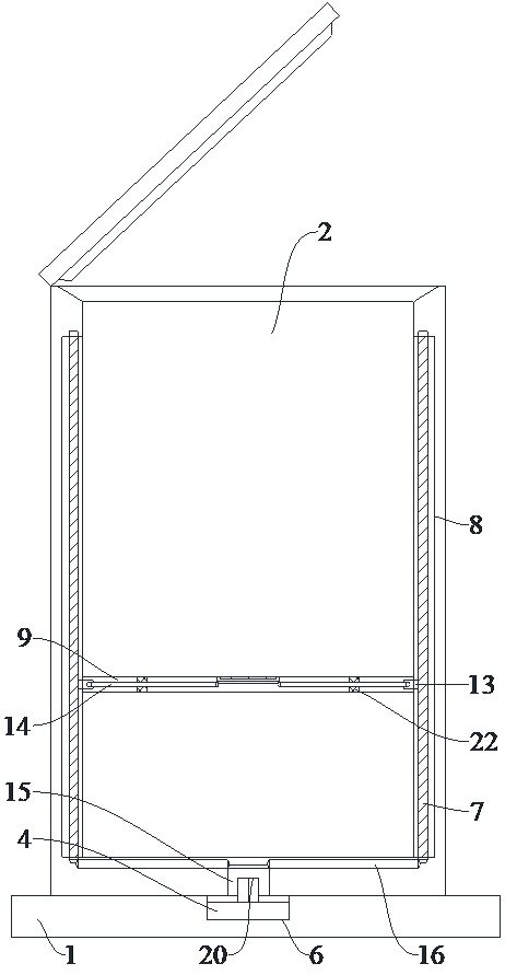 Medical auxiliary material conveying and recycling device with quick release mechanism