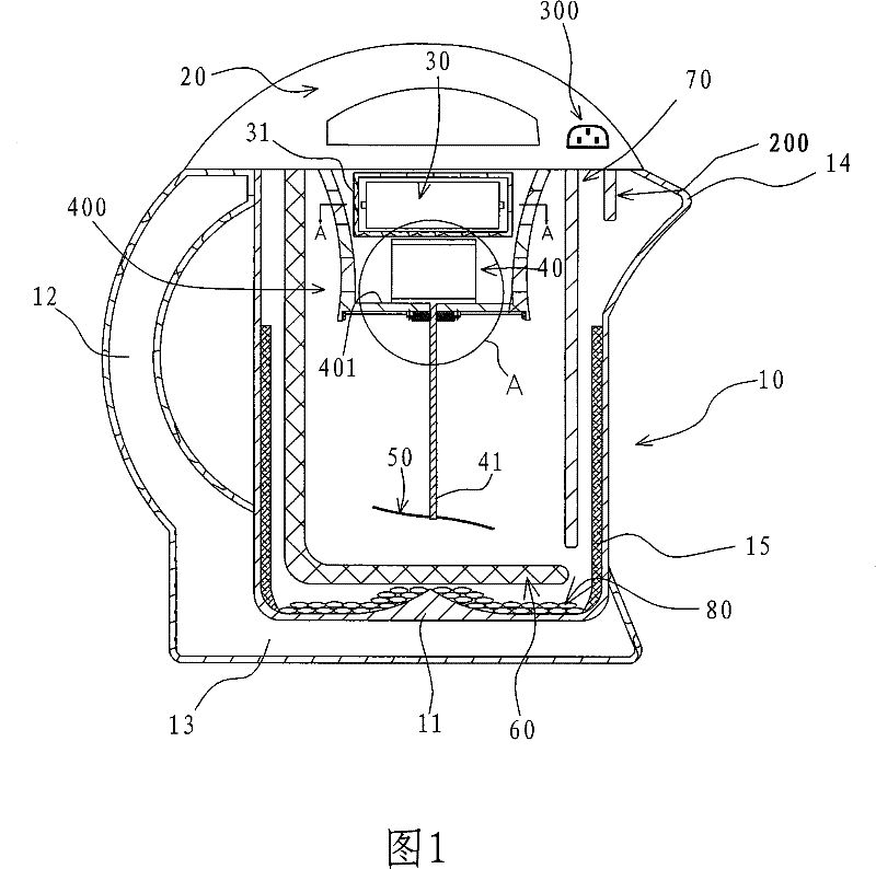 Easy-to-clean milling and boiling integrated soya-bean milk machine