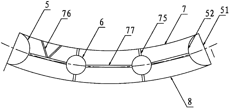 Deep water circular floating artificial port