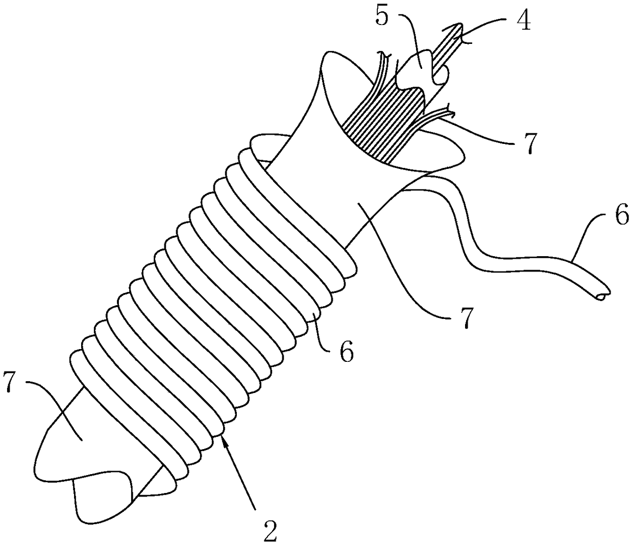 One-way tearable fabric for automobile harness tape