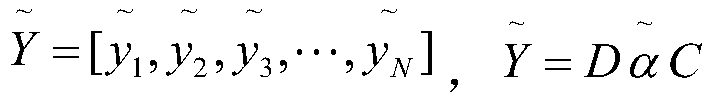 Visual noise reduction processing method based on regular graph Laplace transform