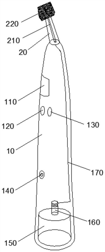 SMILE lens staining low-temperature separation, application and use method thereof