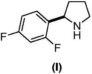 Method for preparing lapatinib intermediate