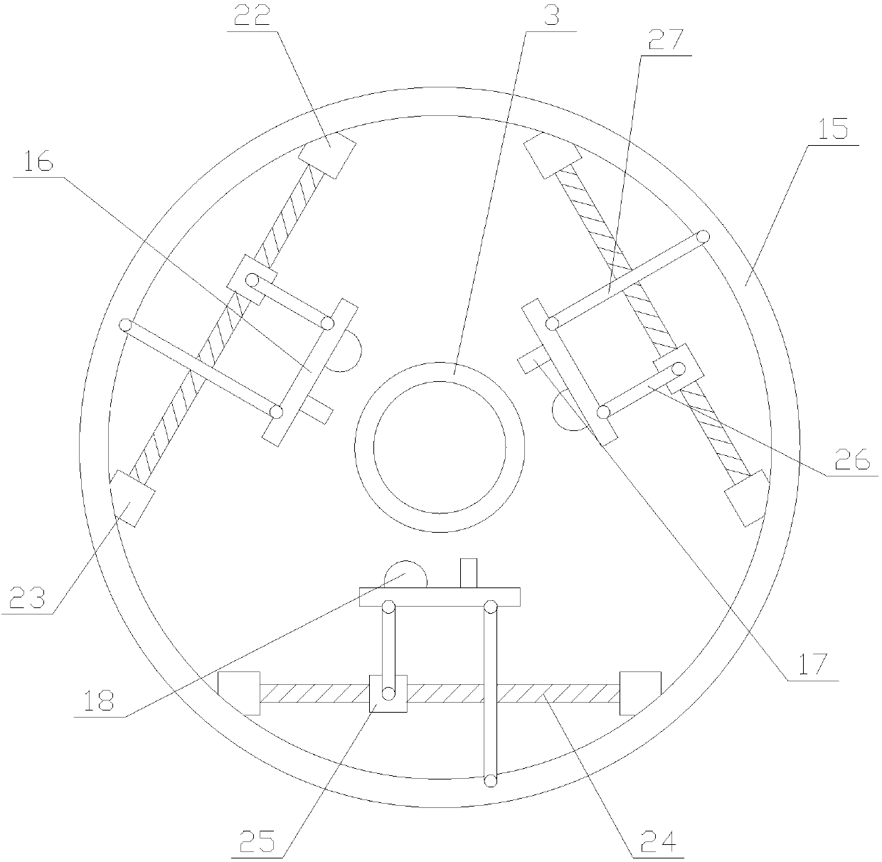 Production equipment for manufacturing excellent optical fiber preforms by VAD (vapor axial deposition) method