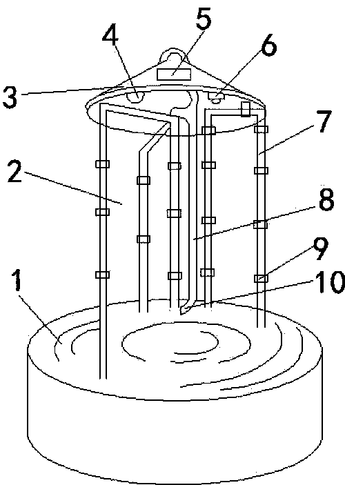 Agricultural pest killing device