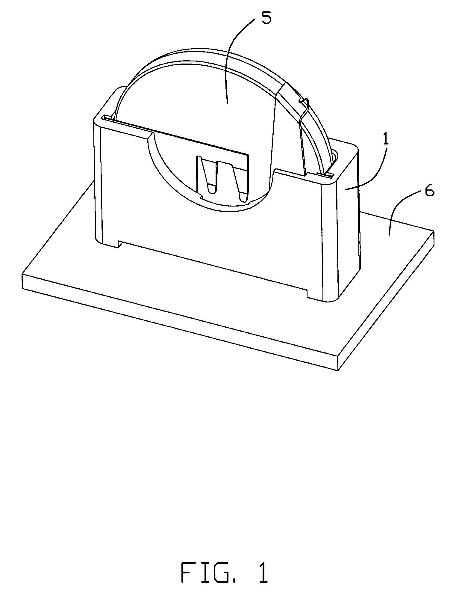 Battery connector having polarized arrangement