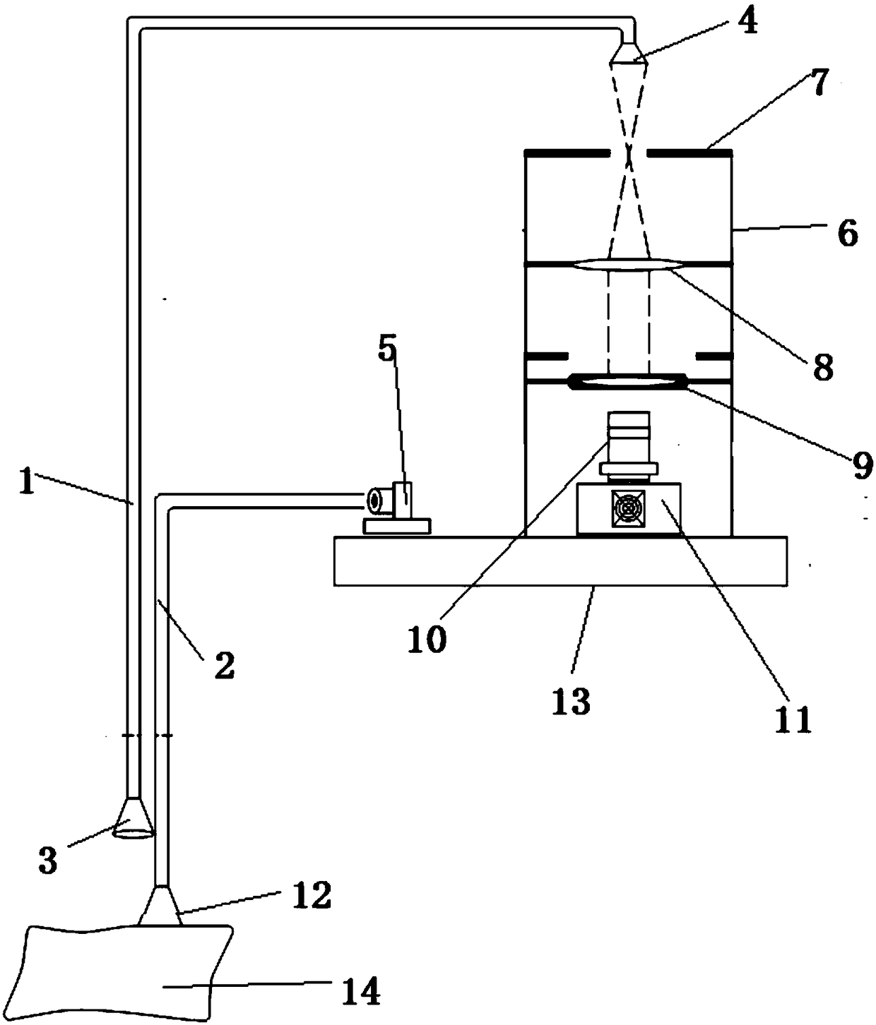 Seabed combustible ice detector and detection method thereof