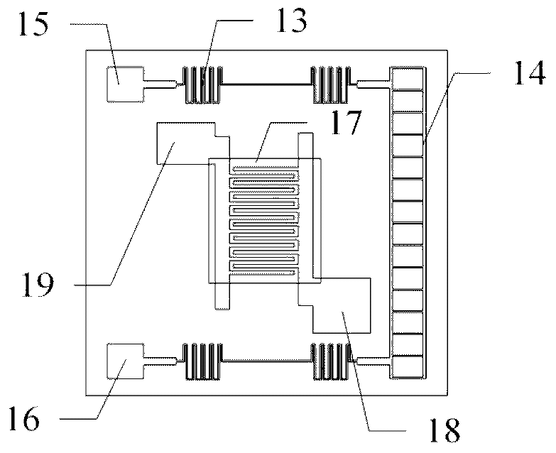 Multi-physical measurement sensor chip and production method thereof