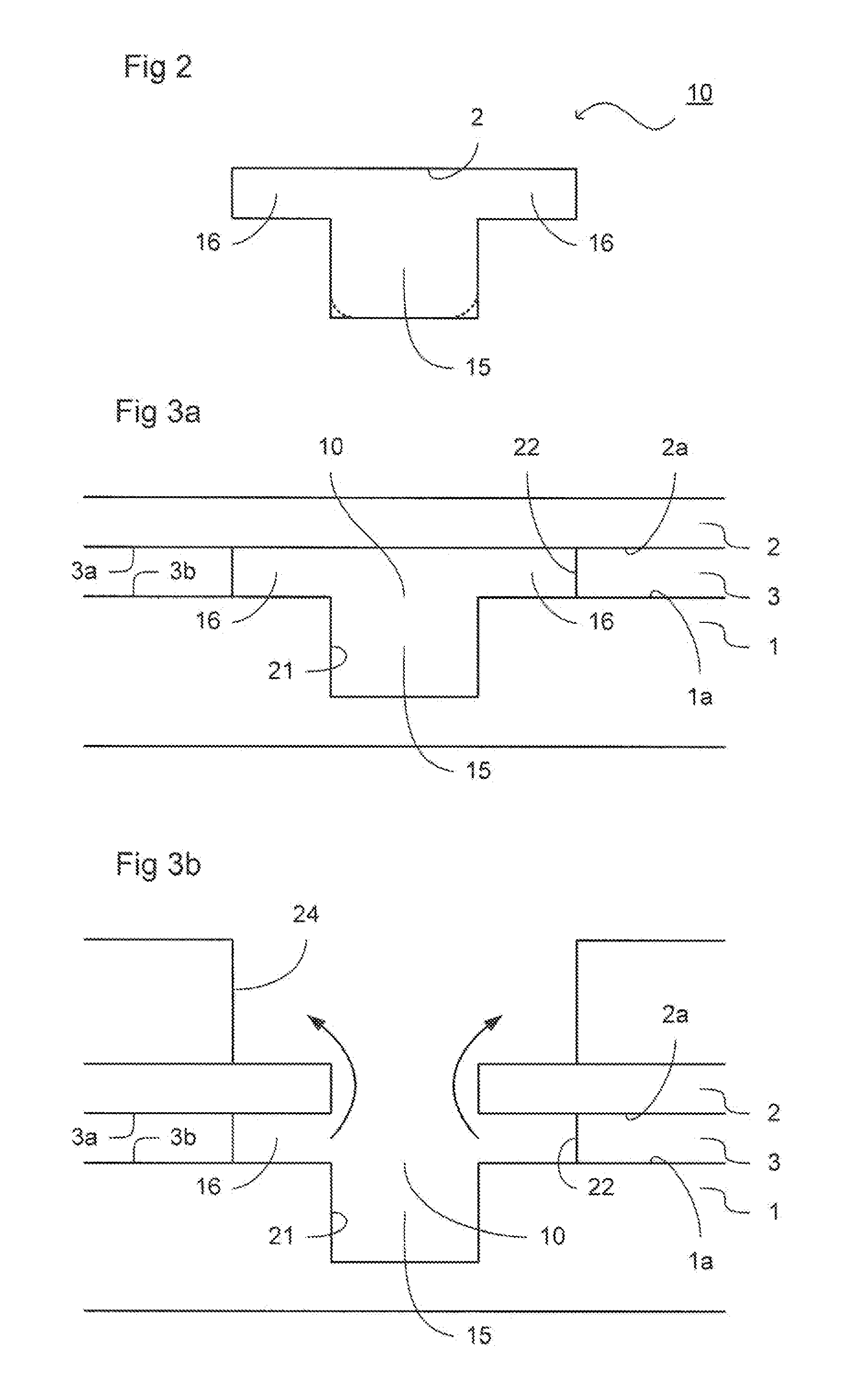 Channel for capillary flow, biosensor device and method for forming an object having a channel for capillary flow