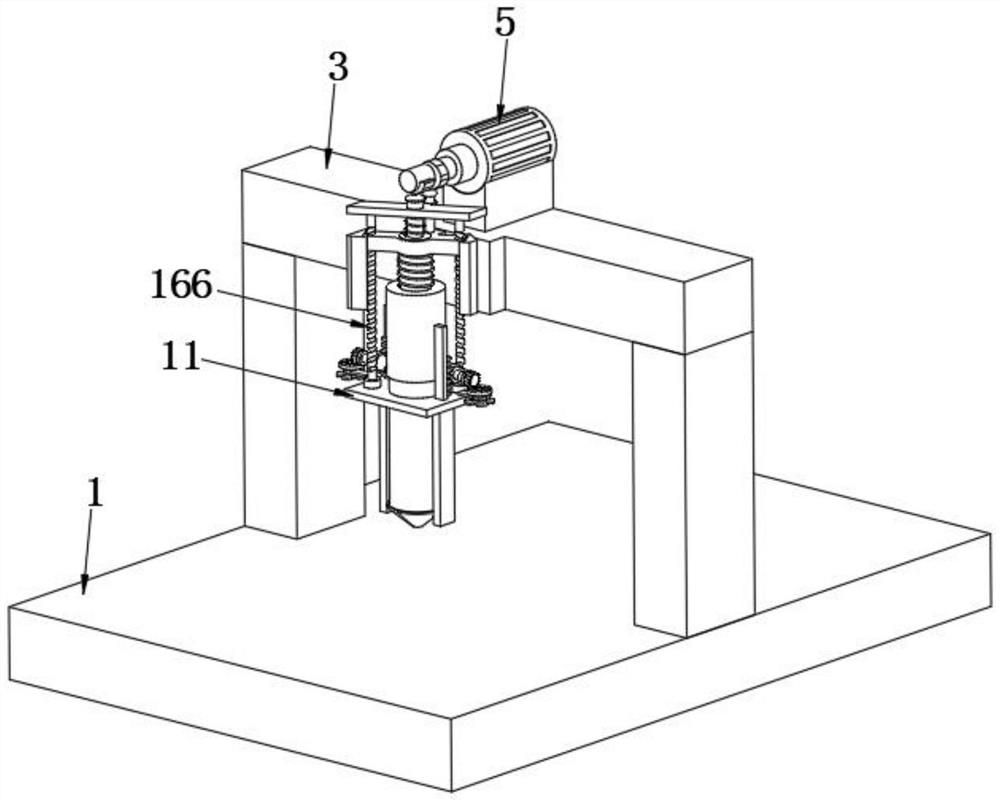 Quantitative dispensing device for LED display module processing