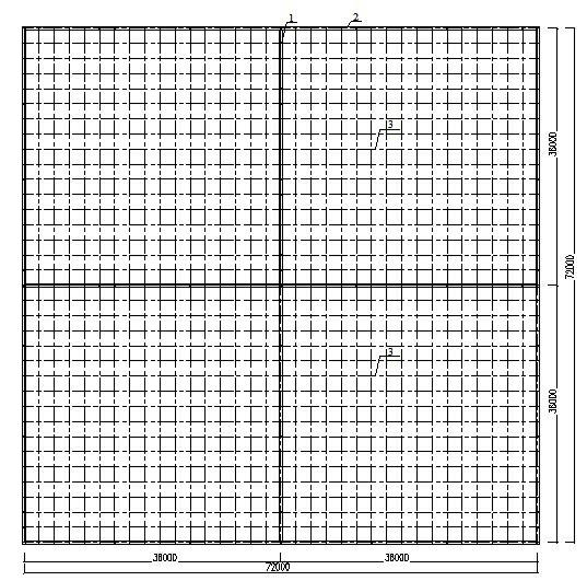 Assembled monolithic multilayer long-span bidirectional multi-span building with space steel grid box-type structures