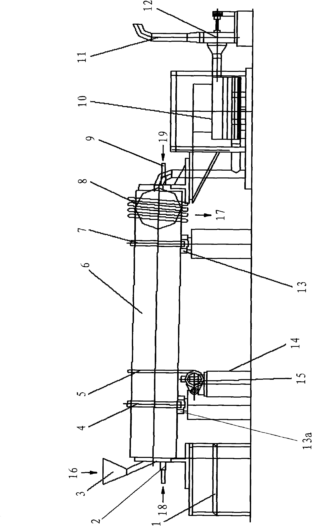 Carbonization and activation integrated activated carbon production method and equipment