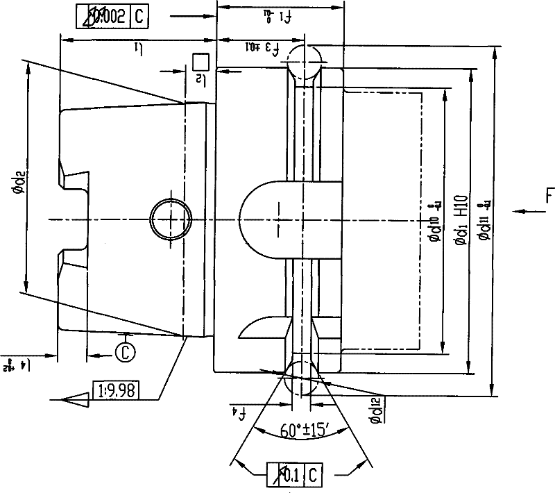 hsk tool system handle processing technology