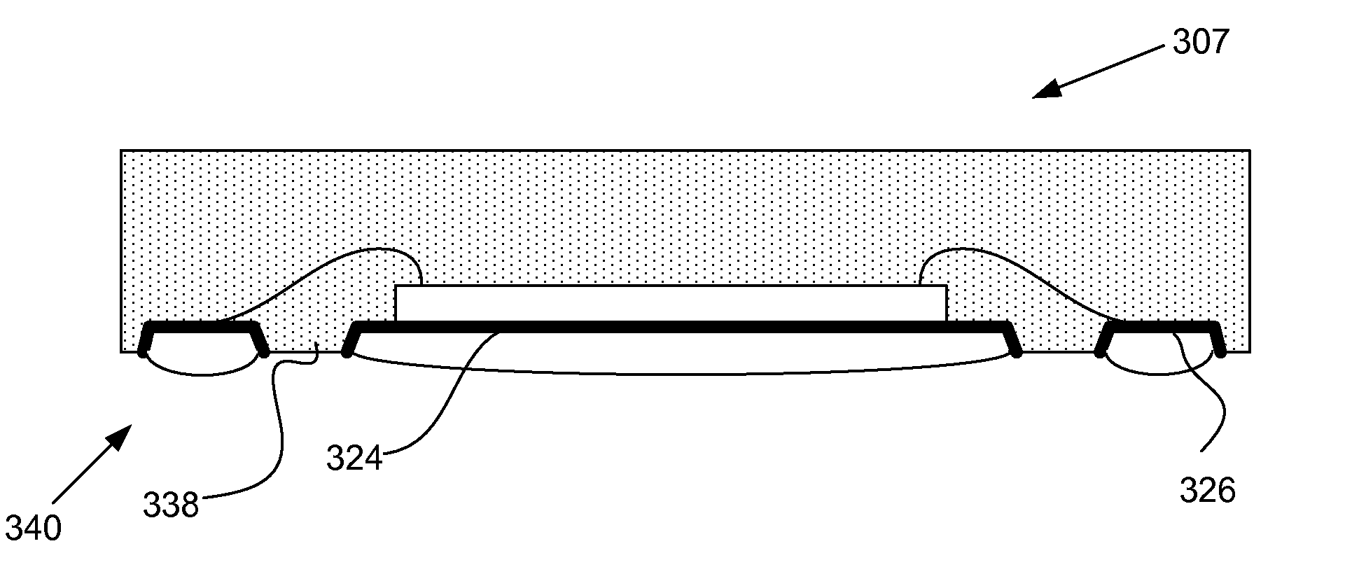 Thin foil semiconductor package