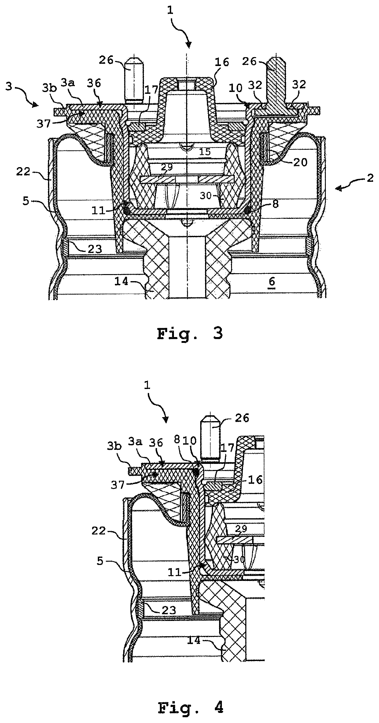 Air spring cover