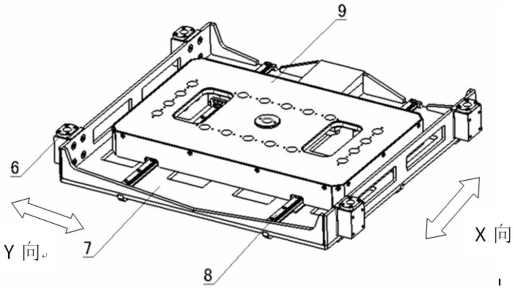 An attitude adjustment device and an attitude adjustment method for realizing multi-degree-of-freedom motion