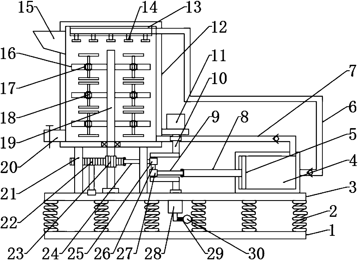 Agricultural pesticide preparing device