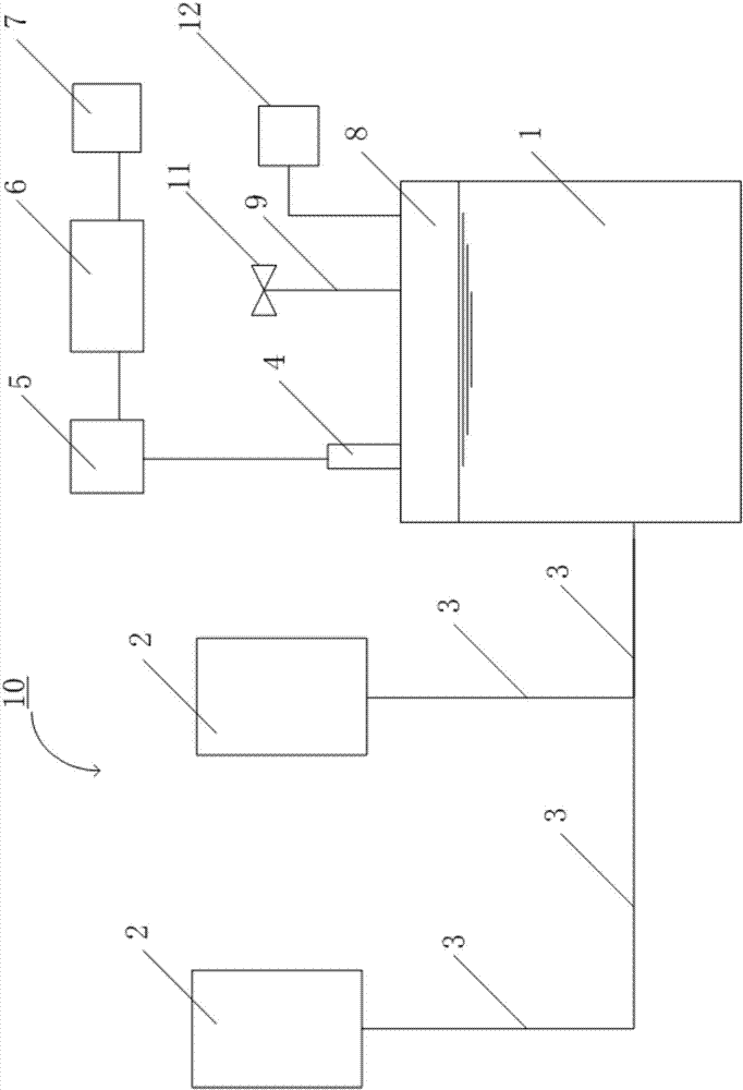 Device and method for detecting leakproofness of gas station sealed system, and online monitoring system