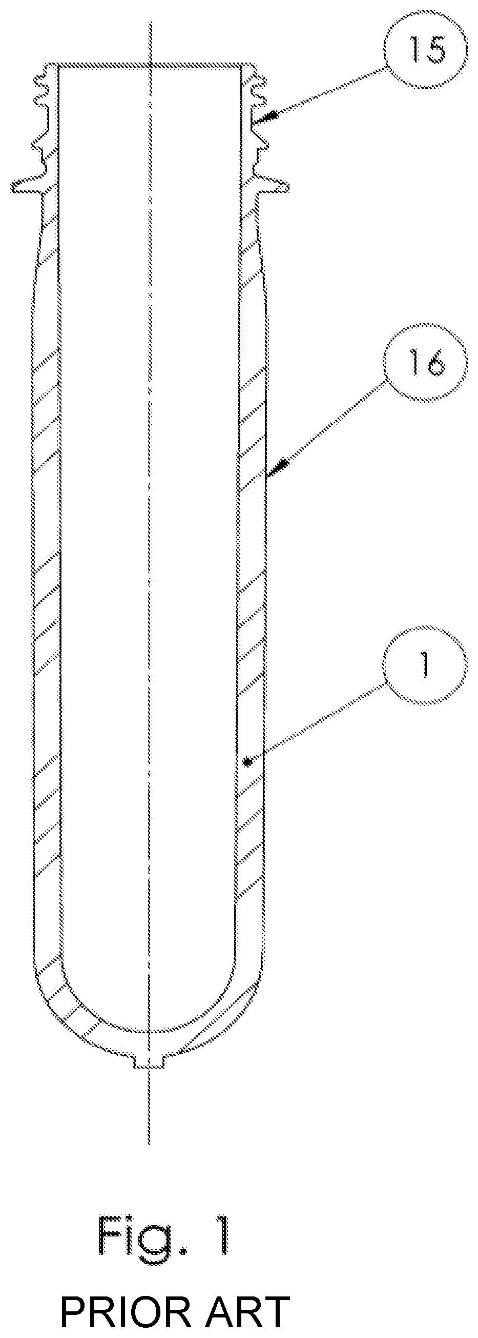 Method and device for the production of an optimized neck contour on preforms