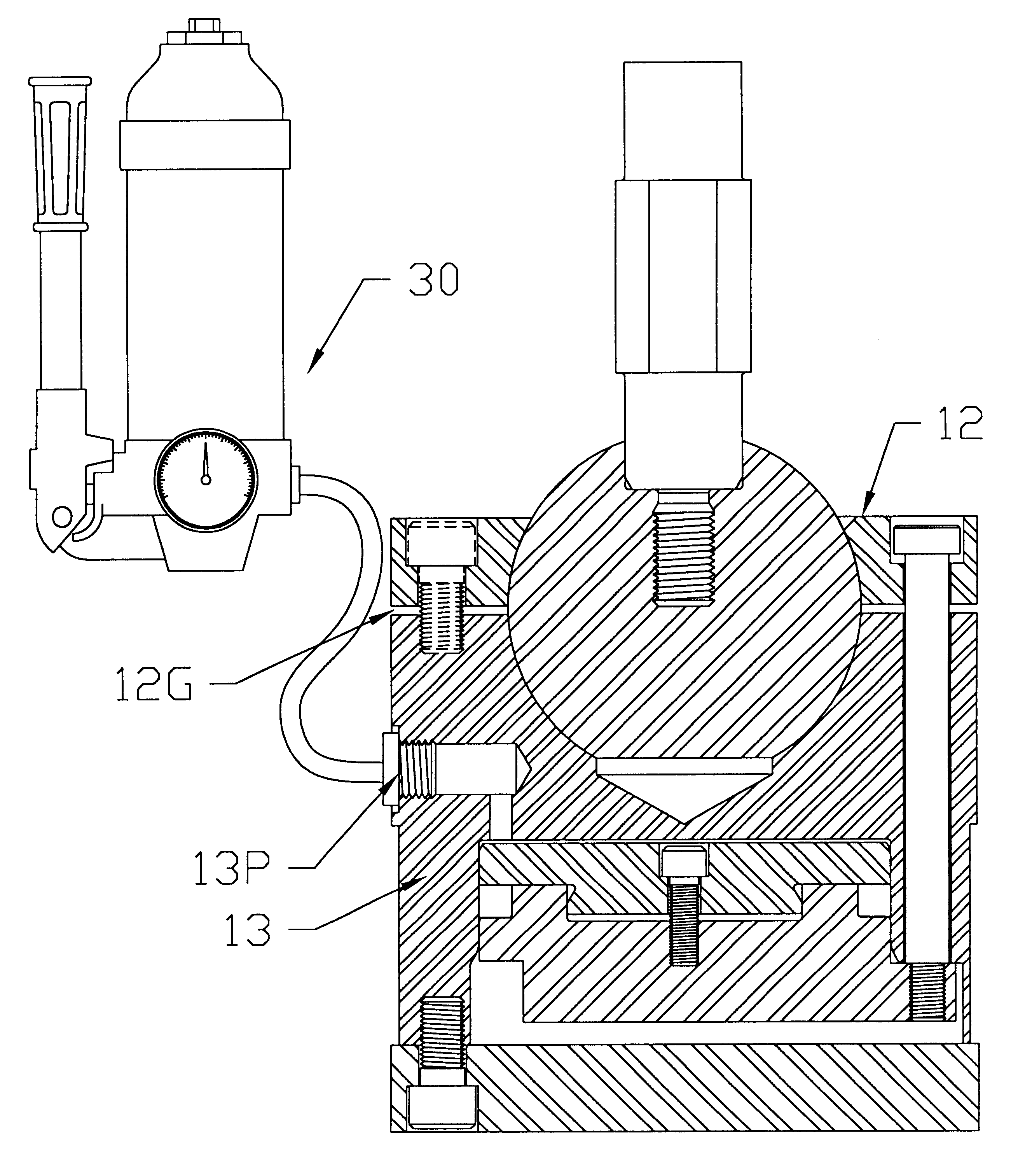 Spherical locking device