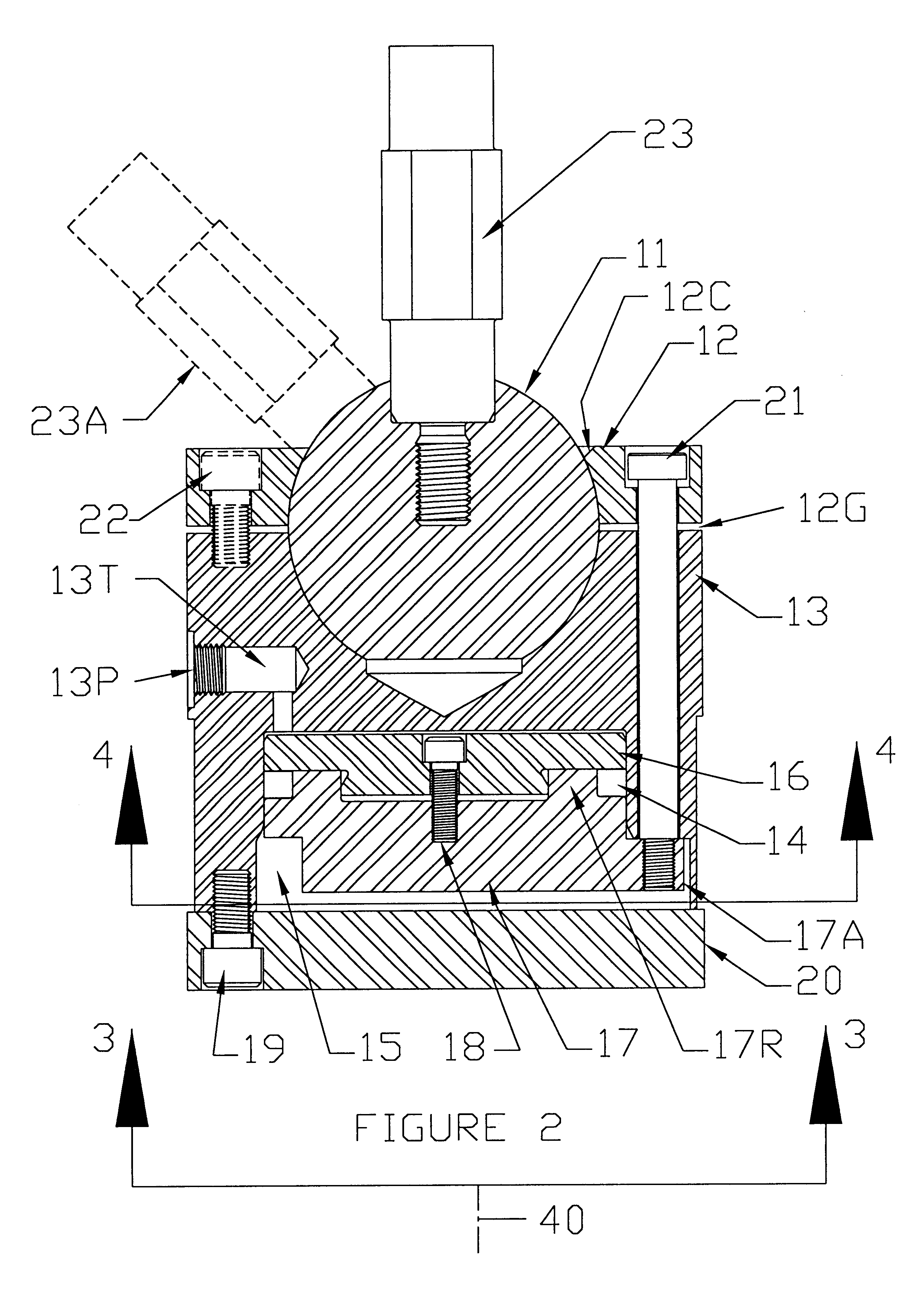 Spherical locking device