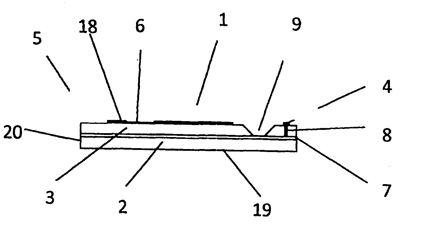 Arrangement and circuit, and method for interconnecting flat solar cells