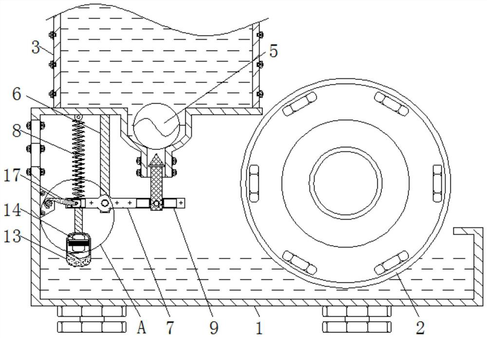 Printing device capable of preventing excessive ink from causing contamination and affecting printing quality