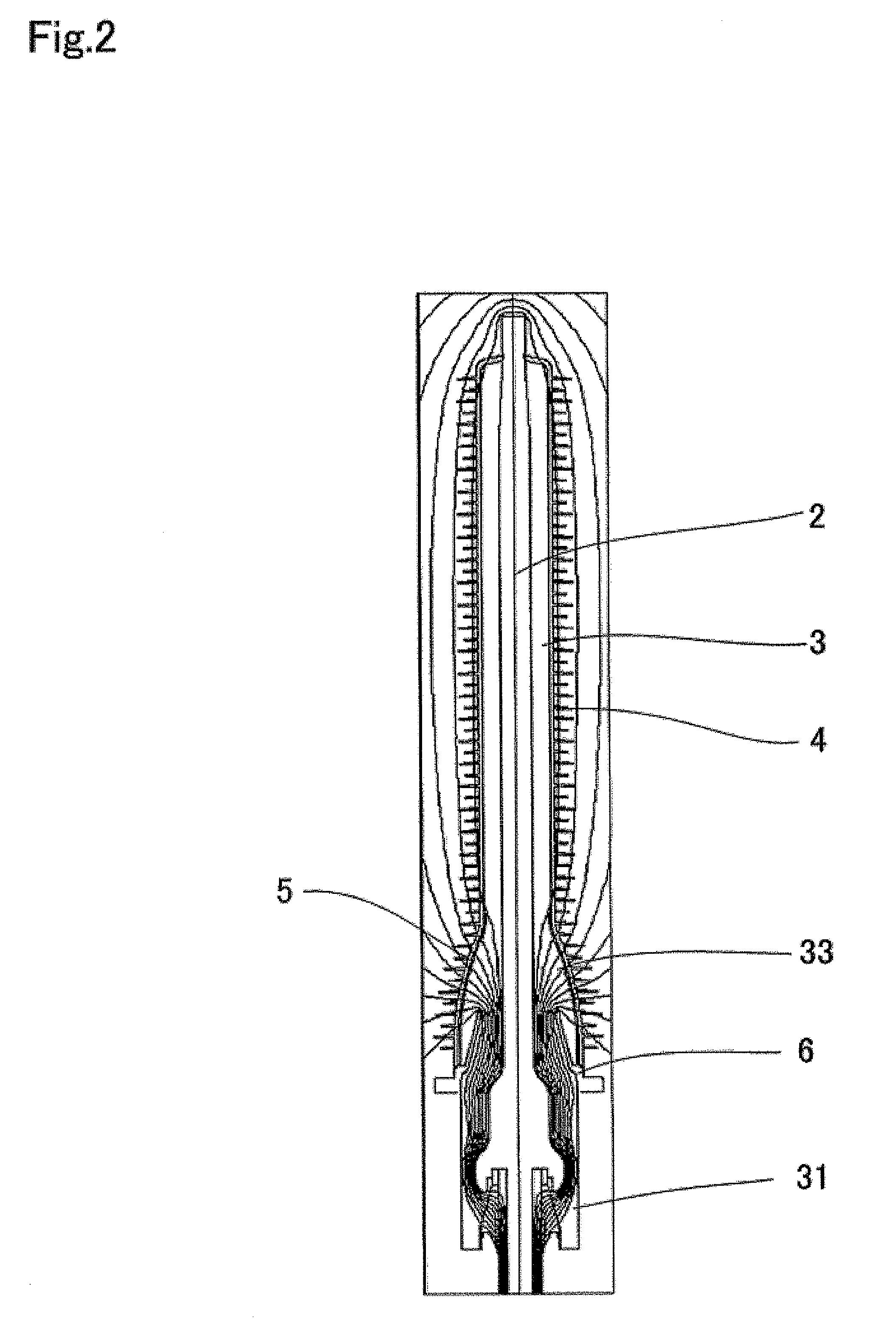 Polymer bushing and cable termination using the same