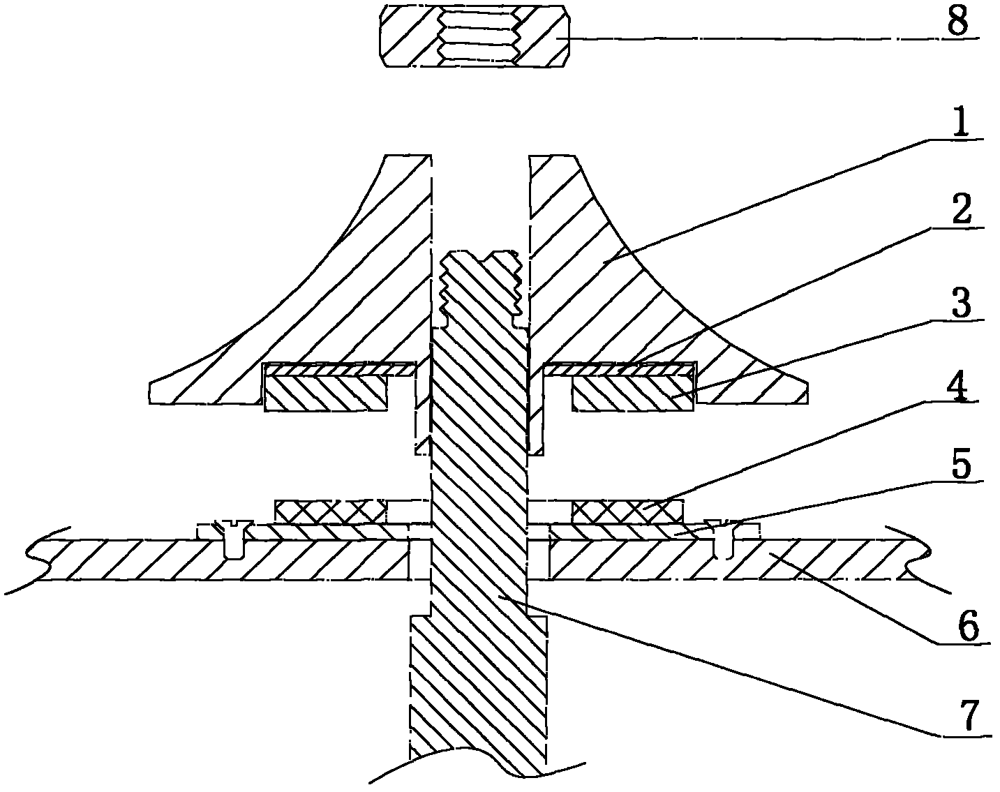 Starting-generating device for miniature turbojet engine or turbocharger