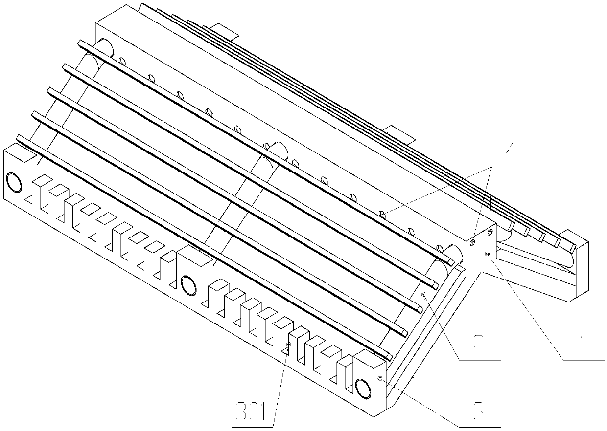 Energy-saving ventilation roof structure and construction method thereof