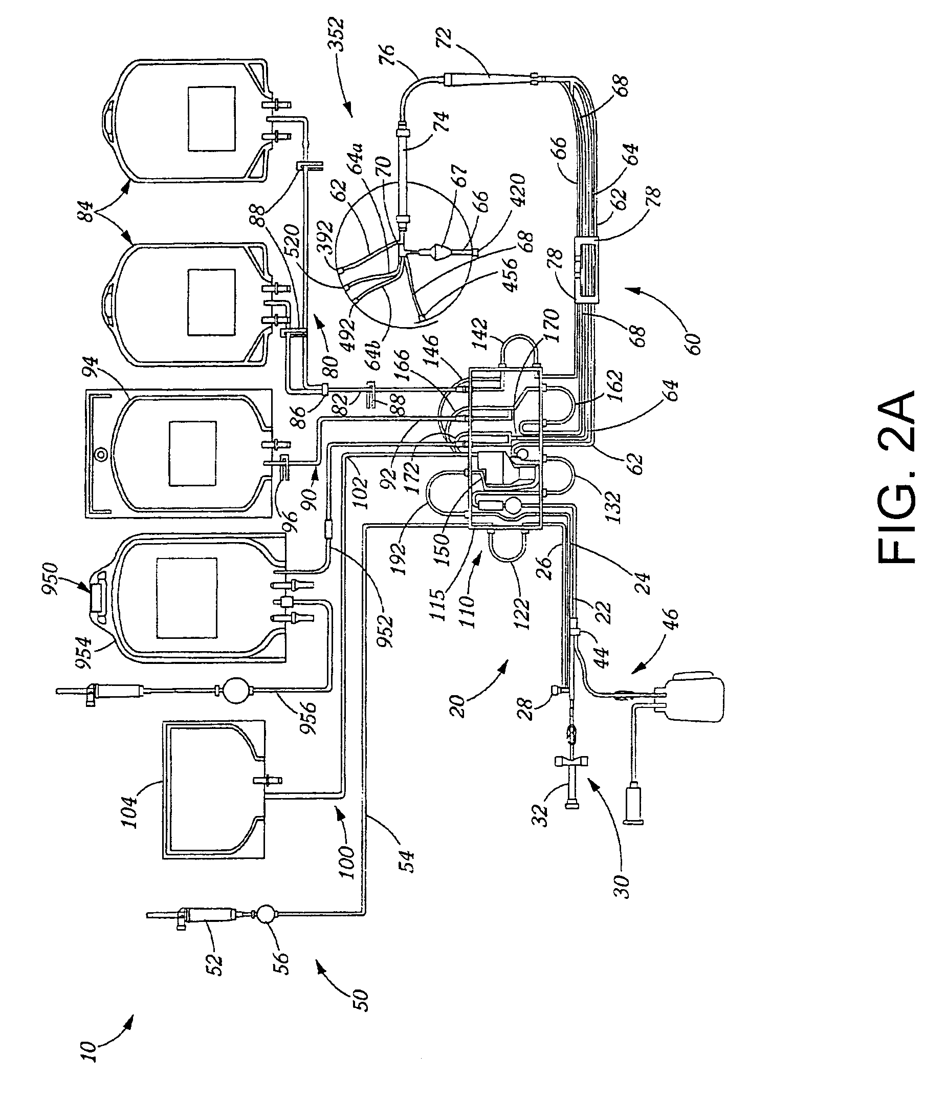 Extracorporeal blood processing methods and apparatus