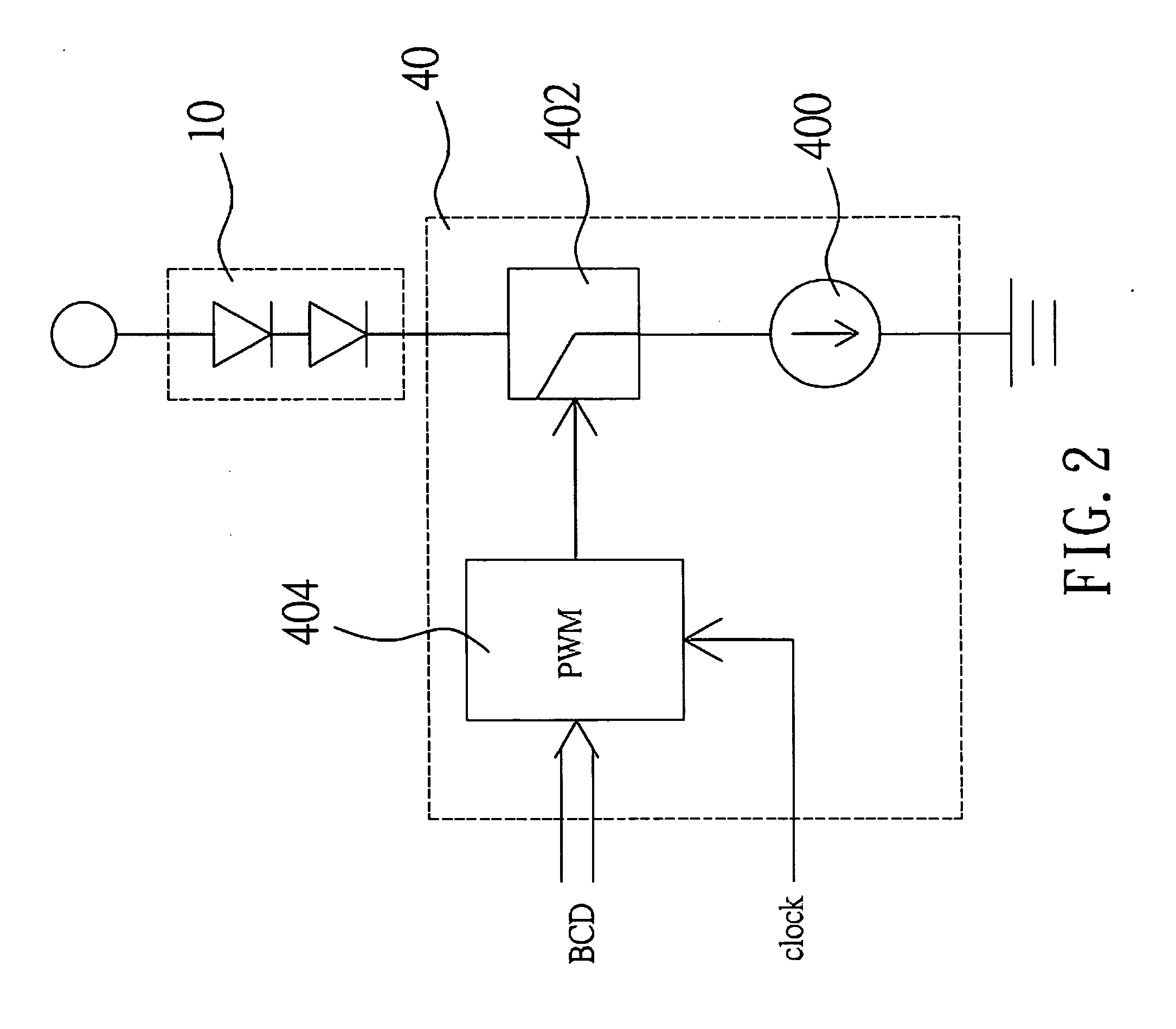 Method for compensating for the attenuation of a liquid crystal display having an LED backlight and display that exhibits an attenuation compensating function