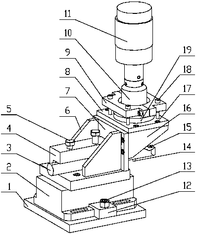 Cutting force measuring system for ultrasonic vibration turning