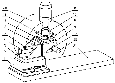 Cutting force measuring system for ultrasonic vibration turning