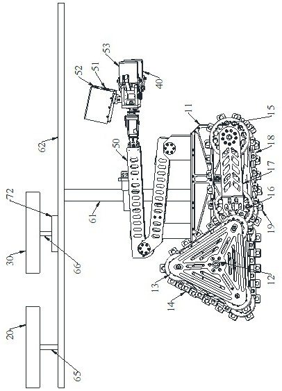 A mining crawler intelligent inspection robot system