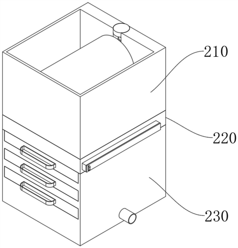 Rotary magnetic adsorption wastewater filtering device