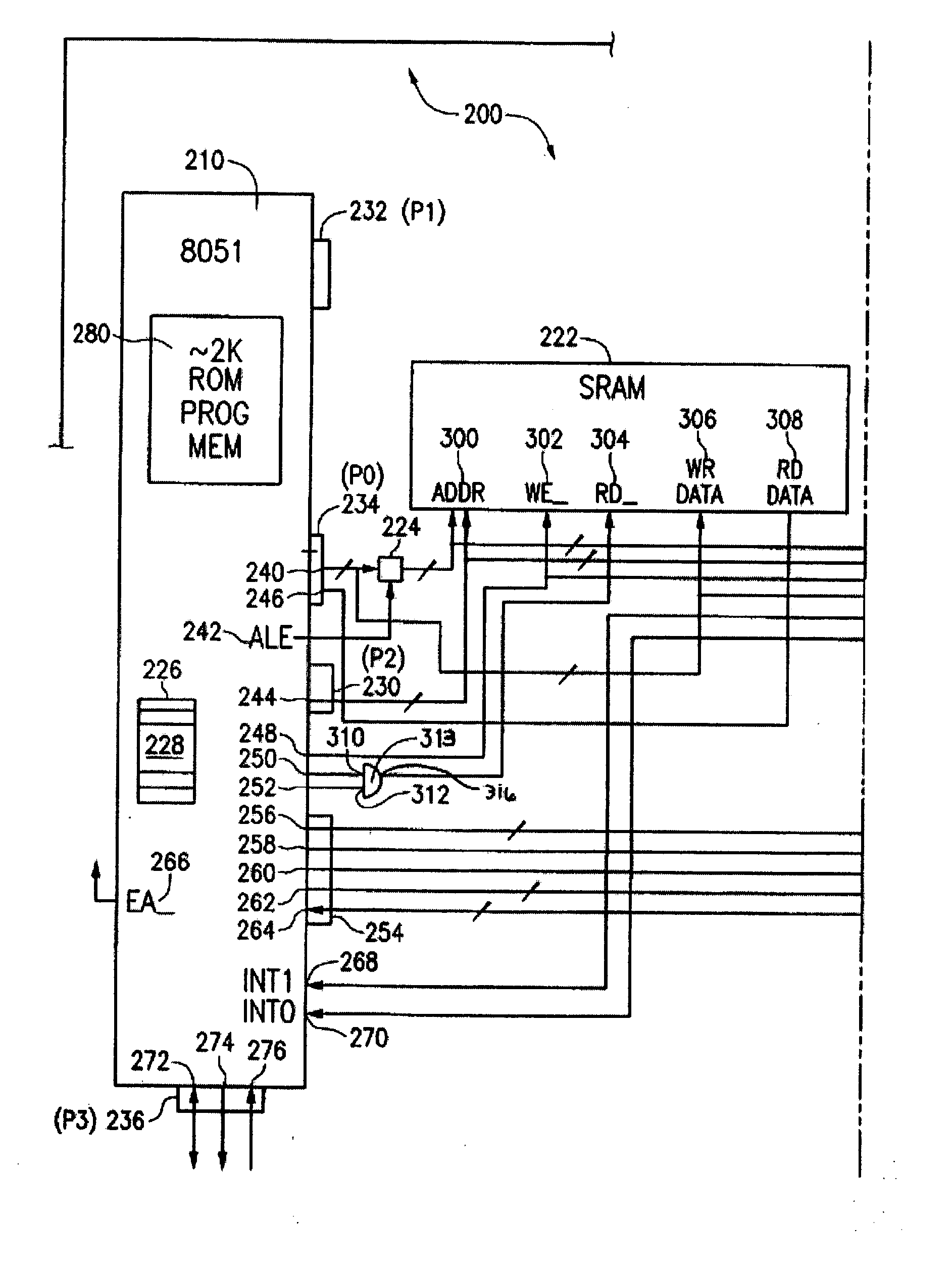 Integrated CMOS imager and microcontroller