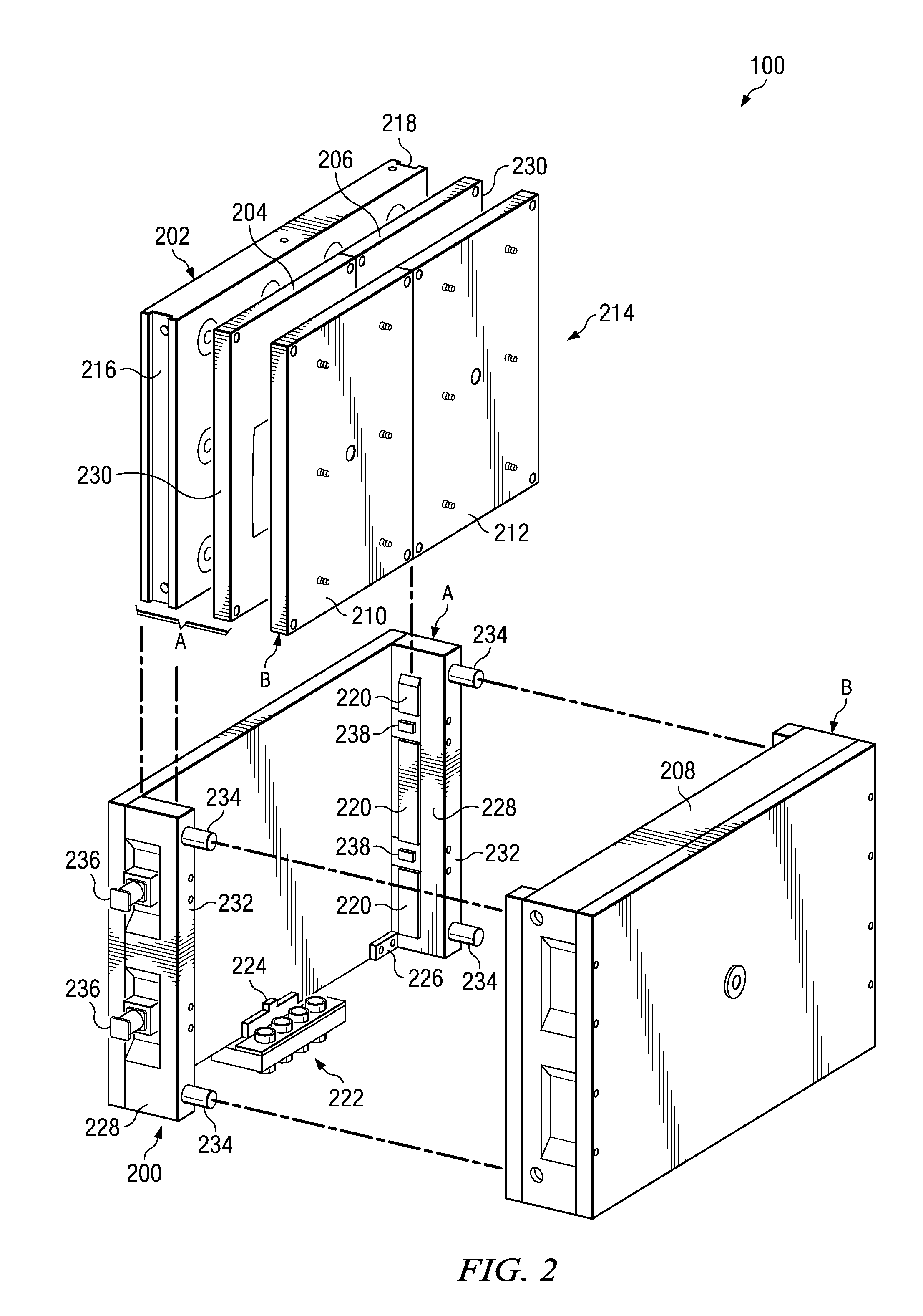 Multiple article injection molding system