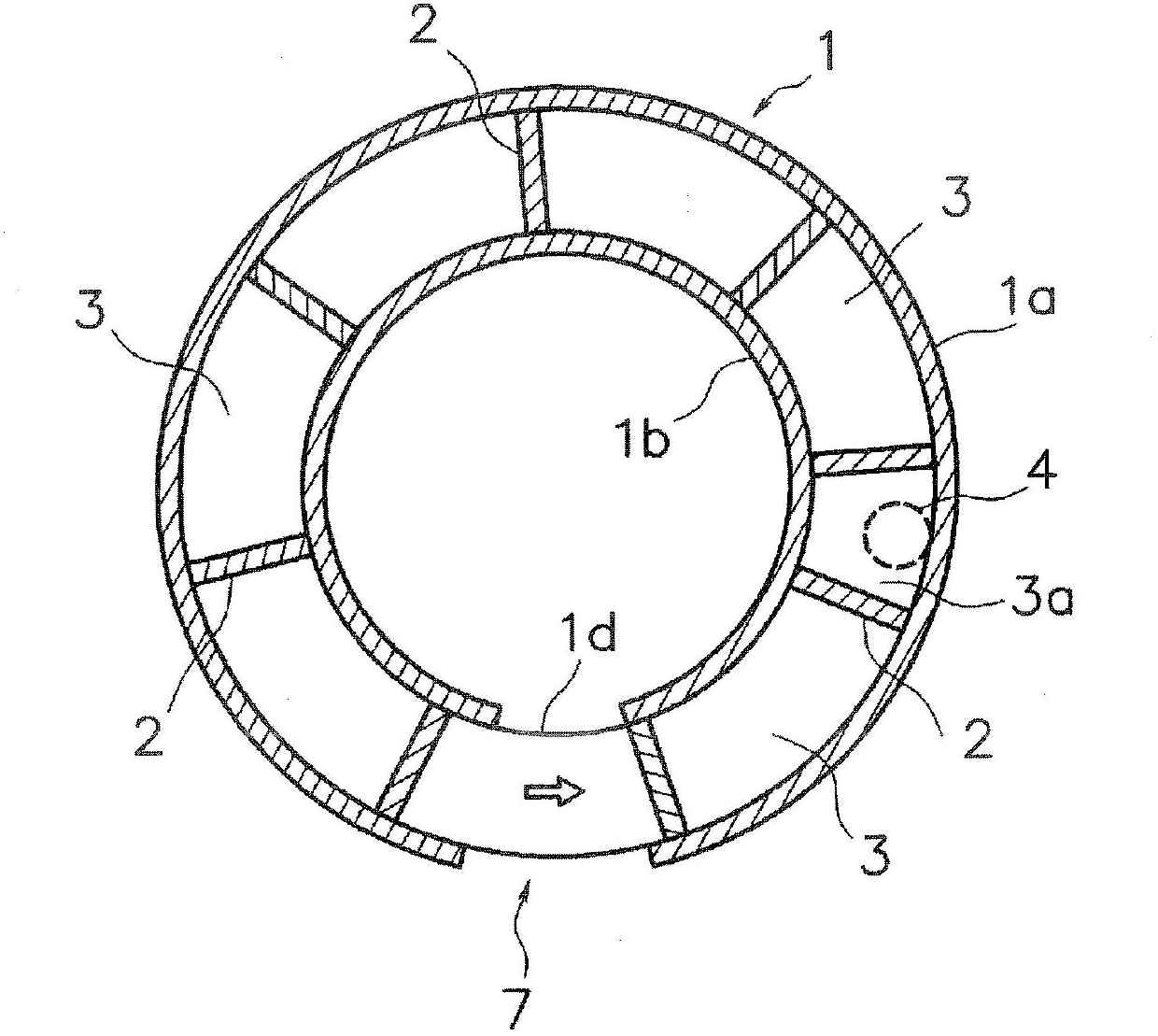 Rotary hearth furnace